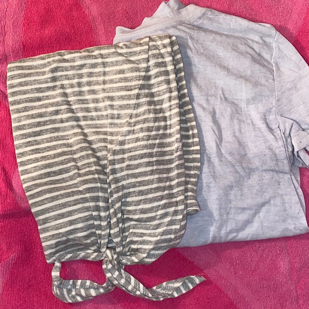 BUNDLE SHORT SLEEVE W/ SIDE TIE T-SHIRTS